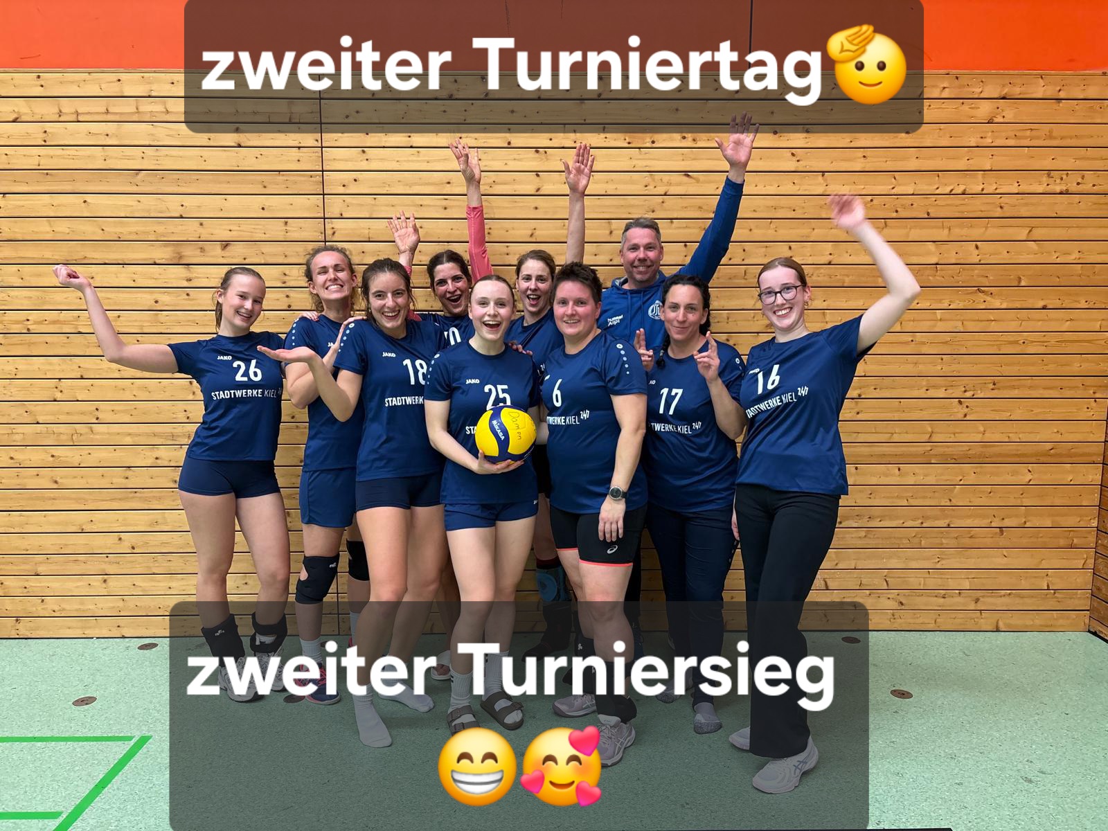 Zweiter Spieltag der Damenmannschaft vom 15.11.2025