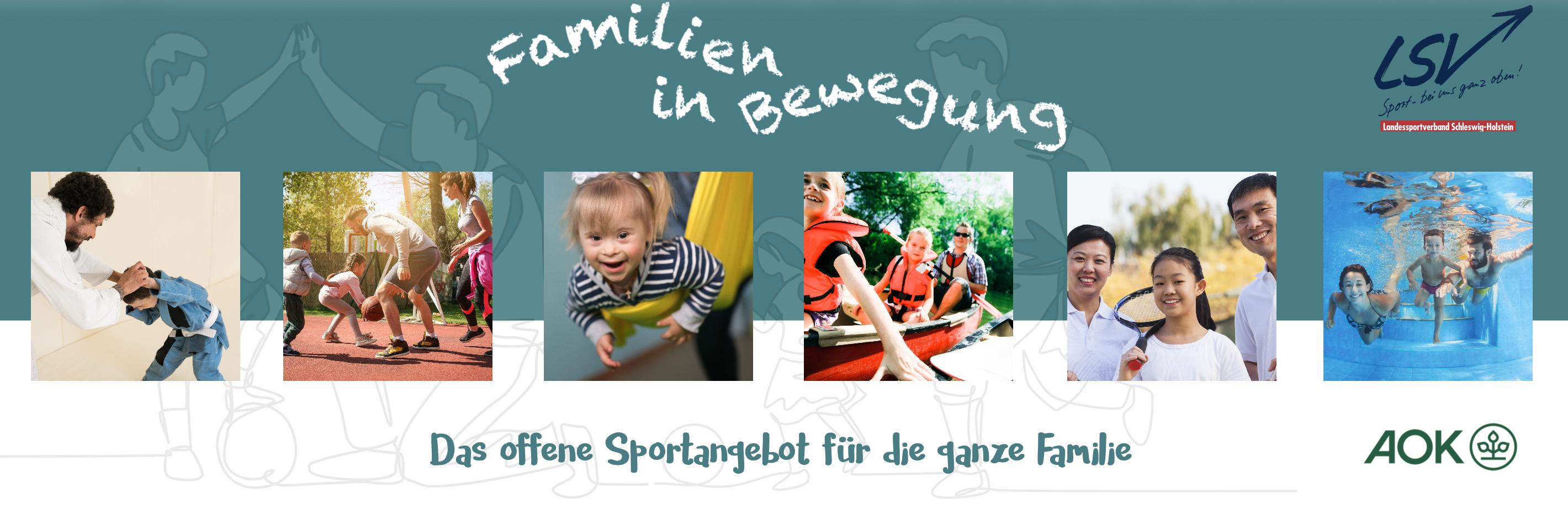 Familien in Bewegung - Kostenloses Angebot für alle